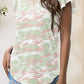 Printed Round Neck Short Sleeve T-Shirt
