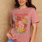 Simply Love Full Size GRATEFUL Flower Graphic Cotton T-Shirt