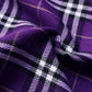 Plaid Straight Leg Overalls