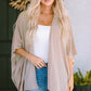 Sophia & Grace Open Front Dolman Sleeve Cardigan