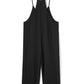Pocketed Spaghetti Strap Wide Leg Jumpsuit