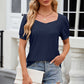 Eyelet Short Sleeve T-Shirt
