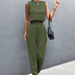 HANNAH BELL Sleeveless Top and Joggers Set