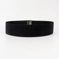 Women's Alloy Buckle Elastic Belt