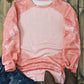 Tie-Dye Round Neck Dropped Shoulder Sweatshirt