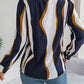 Printed Button Up Long Sleeve Shirt