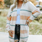 ZeldaMarie Plus Size Striped Open Front Cardigan