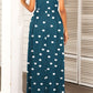 Women's Full Size Valencia Round Neck Sleeveless Maxi Dress with Pockets