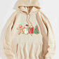 CHRISTMAS Graphic Drawstring Hoodie with Pocket
