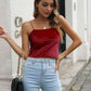 Straight Neck Cropped Cami