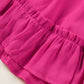 Frill Tie Neck Balloon Sleeve Dress