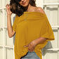 One Shoulder Short Sleeve T-Shirt