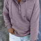 Full Size Dropped Shoulder Long Sleeve Hoodie with Pocket