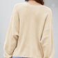 M&Matilda V-Neck Center Seam Sweater