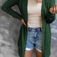 Button Up Long Sleeve Cover Up