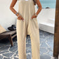 Pocketed Spaghetti Strap Overalls