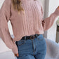 Hannah Lea Cable-Knit Turtleneck Sweater 🦋