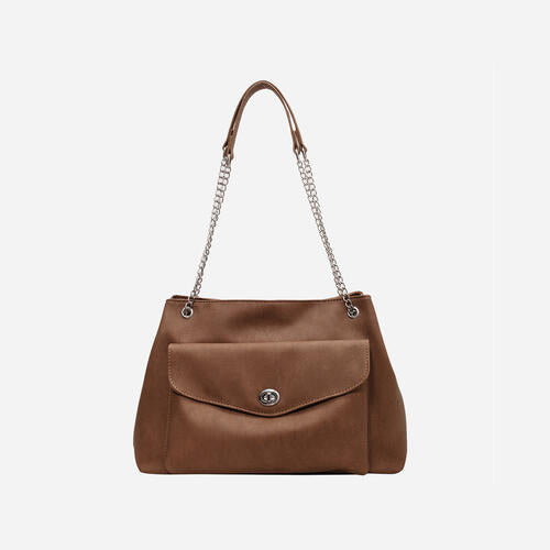 Classy Connection Bags PU Leather Shoulder Bag