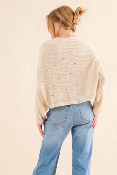 And The Why Dolman Sleeves Sweater *