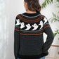 Black Halloween Full Size Ghost Button Up Long Sleeve Cardigan