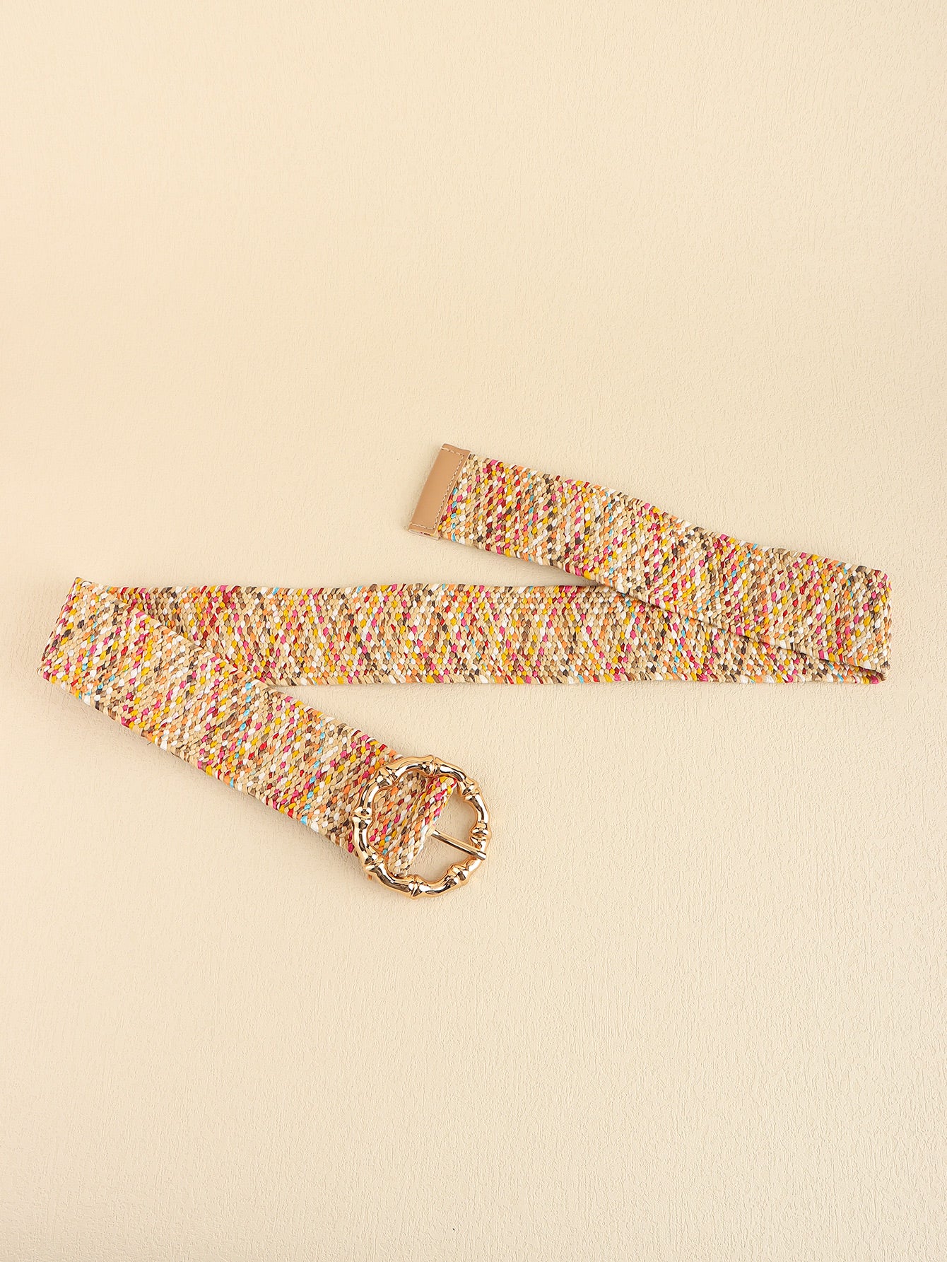 Jessica Anne Beauty Multicolored Wide Belt