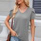 V-Neck Short Sleeve T-Shirt