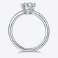 1 Carat Moissanite 925 Sterling Silver Solitaire Ring 💜