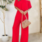 Ruffled Off-Shoulder Jumpsuit