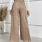 Tied Wide Leg Long Pants