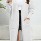 Open Front Dropped Shoulder Cardigan