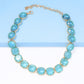 Zinc Alloy Resin Necklace