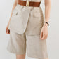 Women's Alloy Buckle Elastic Belt