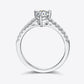 1 Carat Moissanite 925 Sterling Silver Side Stone Ring 💜