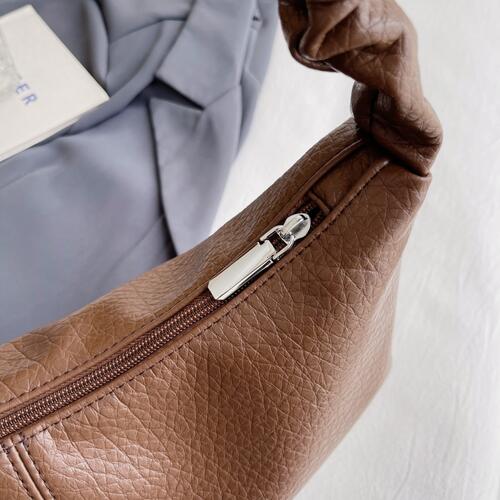 CoolBags Chestnut Brown PU Leather Shoulder Bag