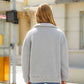 Full Size Zip-Up Collared Neck Jacket
