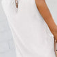 ROSE&THORN Full Size Smocked Tie Back Frill Trim Tank