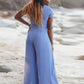 Full Size Short Sleeve T-Shirt and Wide Leg Pants Set