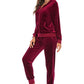 Full Size Zip-Up Hooded Jacket and Pants Set