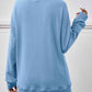 Dropped Shoulder Sweatshirt with Pockets