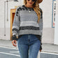Round Neck Drop Shoulder Sweater