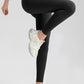 Basic Style High-Stretch Wide Waistband Sport Leggings