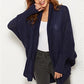 Open Front Batwing Sleeve Cardigan