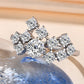 9.27 Carat Moissanite 925 Sterling Silver Ring