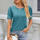 Round Neck Puff Sleeve T-Shirt