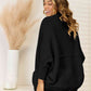 Open Front  Cardigan with Pockets