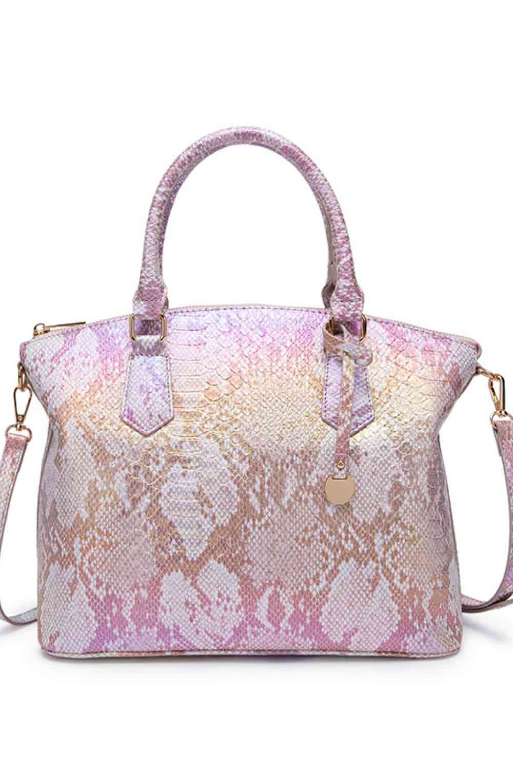 Ava Mea PU Croc Leather Handbag