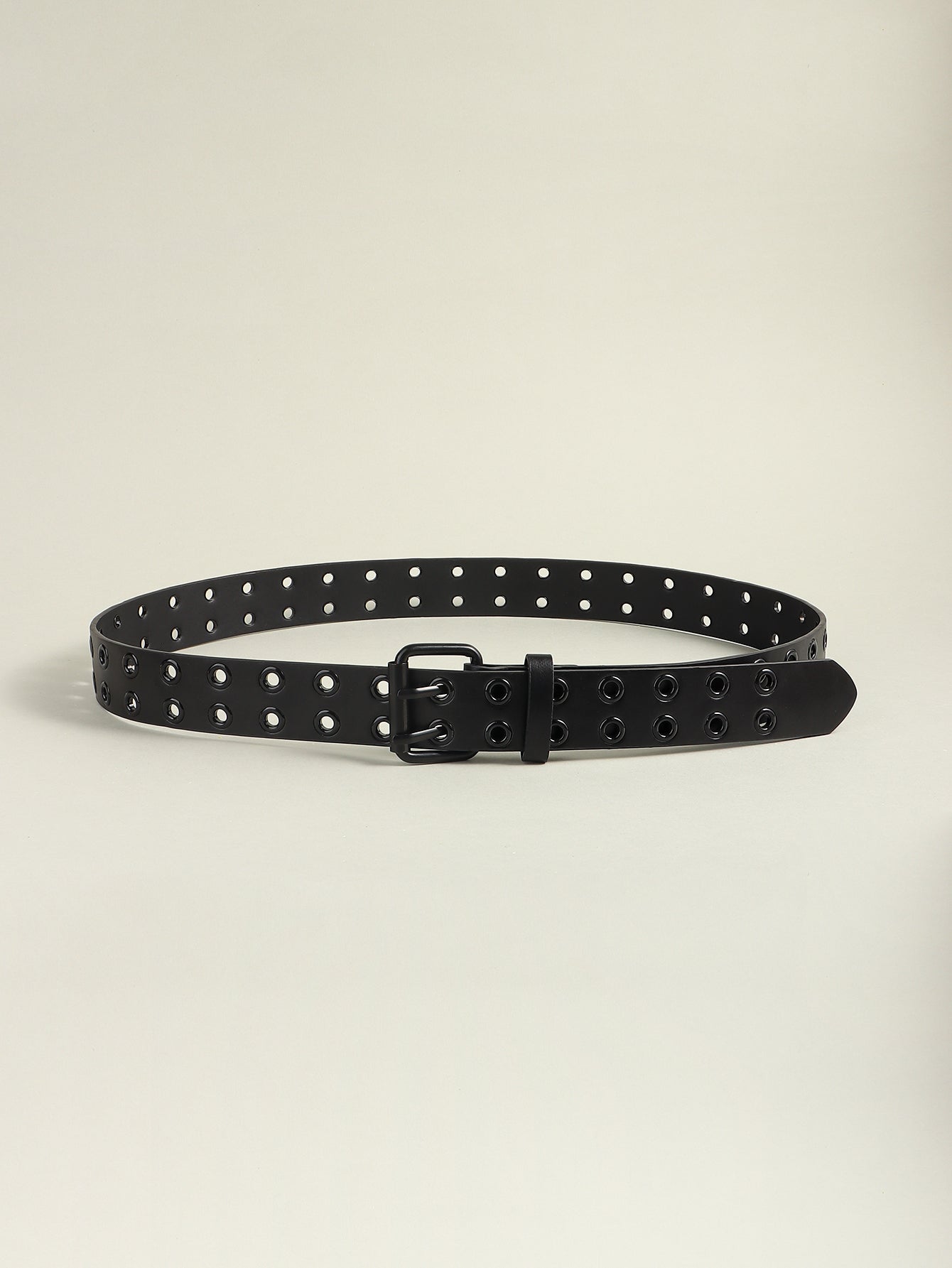 Women's Grommet PU Leather Belt