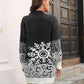 Christmas Snowflake Pattern Sweater Dress