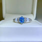 1 Carat Moissanite 925 Sterling Silver Ring 💜