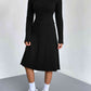 CozyWonders Rib-Knit Sweater and Skirt Set